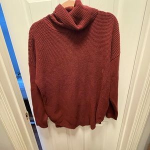 Burgundy MK Sweater